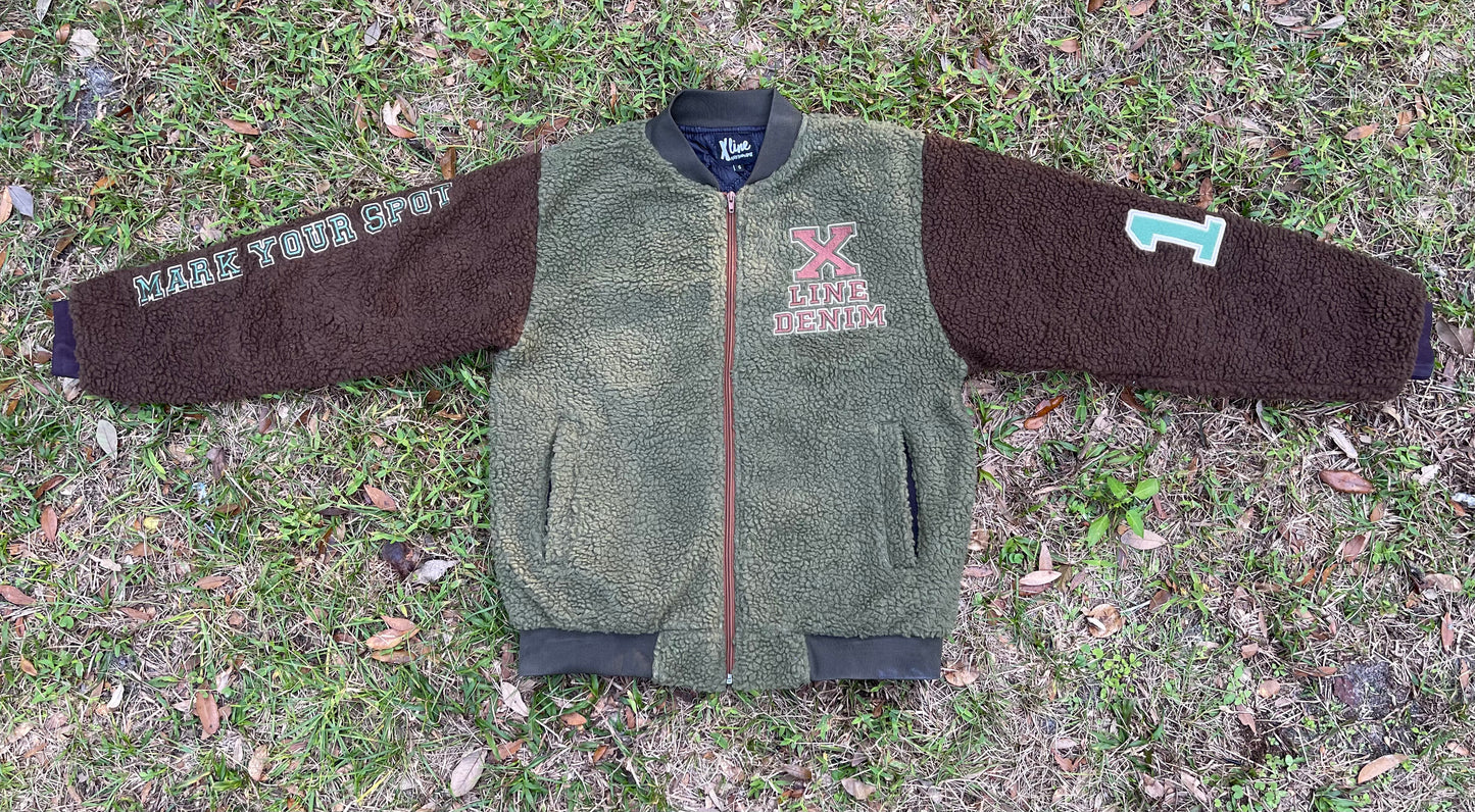 Beef & Broccoli Sherpa jacket