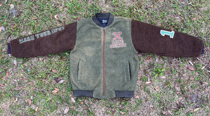 Beef & Broccoli Sherpa jacket